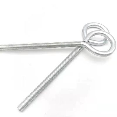 Welded M6-M24 Eye Bolt Snap Hook Fastener Zinc Plated