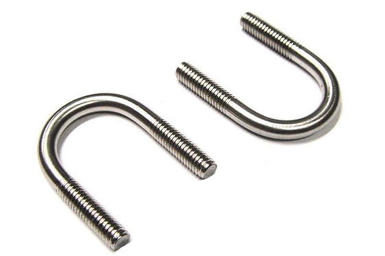 M6-M52 Carbon Steel U Bolts Fasteners Custom High Standards