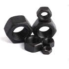 M3-M64 Black Hex Head Bolts High Strength Carbon Steel Din 934 For Industrial Fasteners