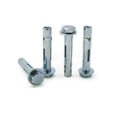 Ss 201 M8 4.8 Metal Anchor Bolts Drilling Tools For Mining Rock