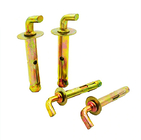 Expansion Sleeve Anchor Half Threaded Open Shield Hooks For Water Heaters Yellow Zinc Color