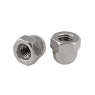 DIN1587 One-piece Hex Domed Nut  Hexagon Dome Cap Nut.hex thin nut.hex coupling nut