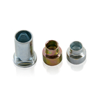 Fasteners galvanized cold forged detachable carbon steel rivet nuts