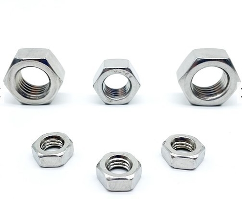 high-quality M4-M64 Hex Head Nuts Carbon Steel Din 934 Bsw Standard 4.8 8.8grade