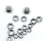M3-M64 Hex Head Nuts White Zinc Low Carbon Steel Din 934 For Industrial Fasteners