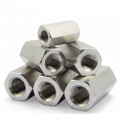 Din 6334 M10 Long Hex Nut Galvanized  or HDG Hexagon Coupling Nuts