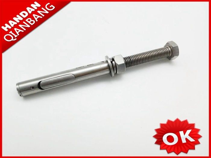 All- Powerful Metal Stainless Anchor Bolts With Hex Bolt With White Zinc