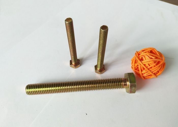 DIN 933 Full Thread Rod With Hex Head Bolt For Machanical Equipments