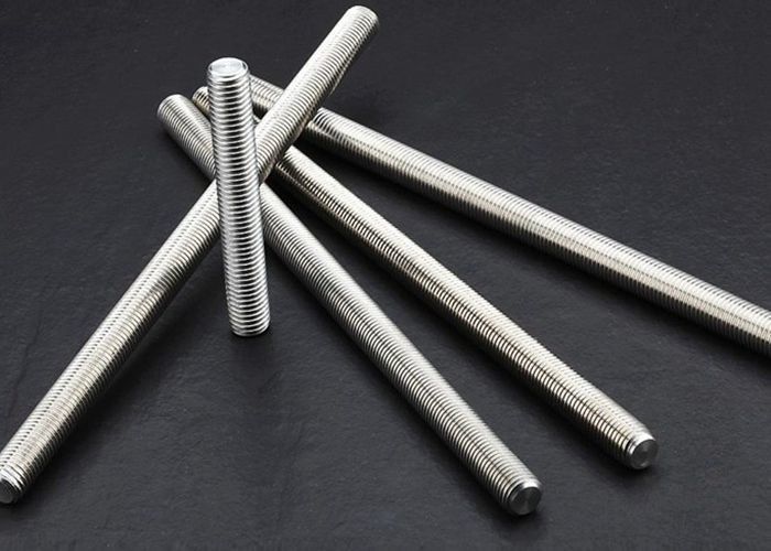 Metal Threaded Rod Threaded Shaft M3-M24 With Hex Nuts Flange Nuts For Machine