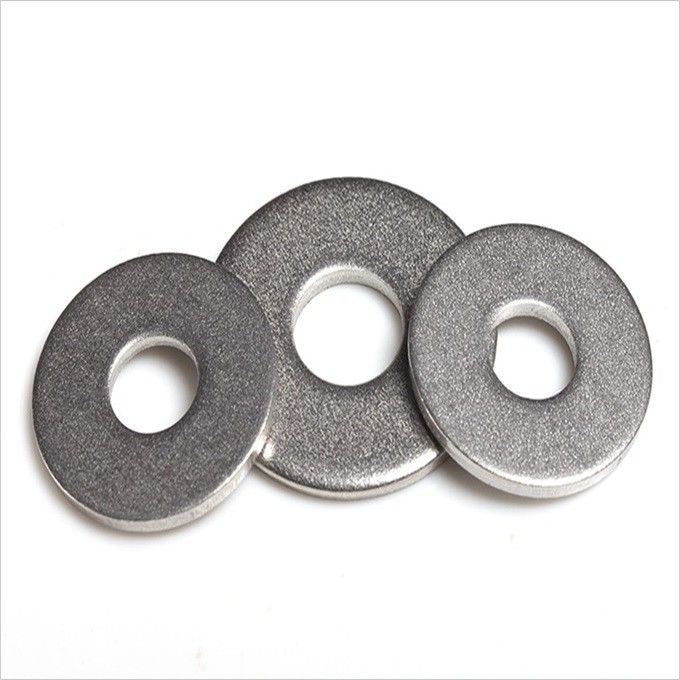 Precision DIN Metal Flat Washers Standard With Zinc Blue Yellow Color
