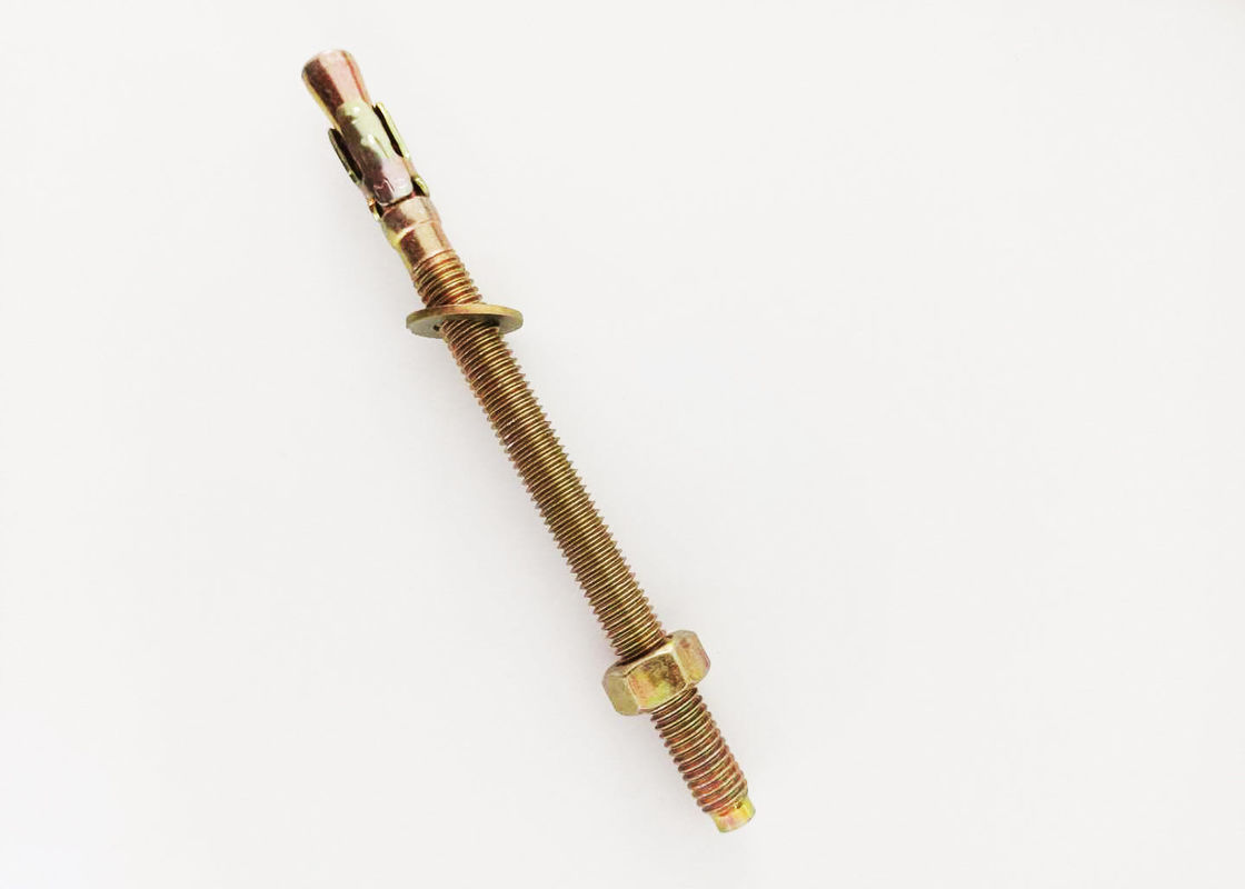 Din Standard Chemical Anchor Bolt Anchor Fixings 4.8 Grade For Equipment Installation
