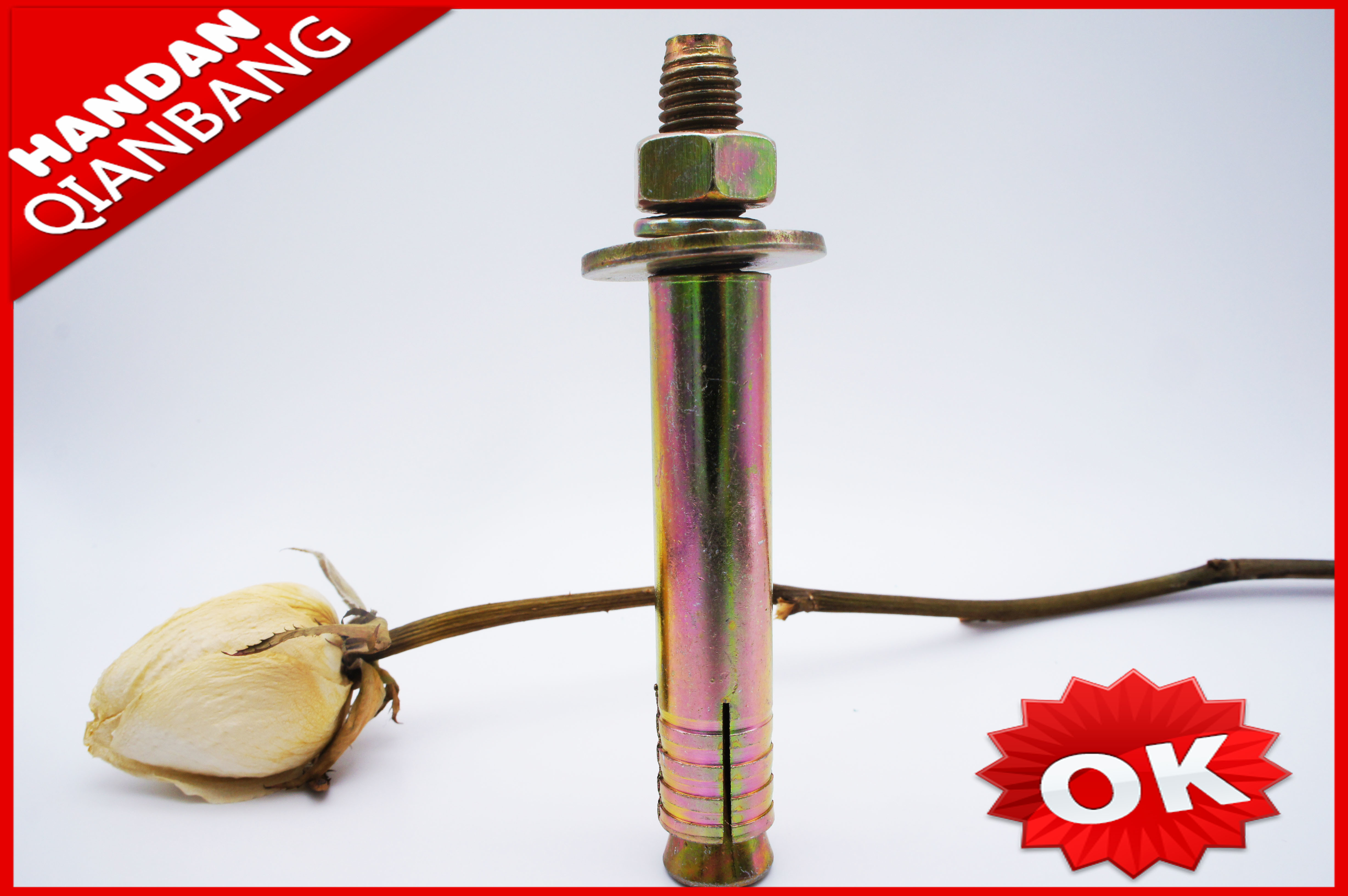 Sleeve Concrete Expansion Anchor Bolt M6M24 OEM For Building Construction