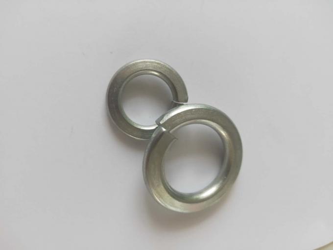 Iron Material Spring Tension Washer , Spring Steel Washer High Precision